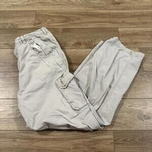 Vintage Y2K Canyon River Blue Cargo Carpenter Pants 32x32